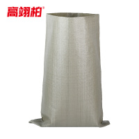 高翊柏 12020090 PP编织袋 40*60cm 灰色(特厚款) 搬家水泥沙子打包袋抗洪防汛袋 50条装