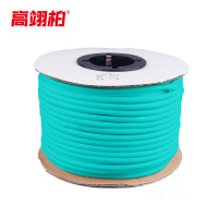 高翊柏 13030087 梅花型号码管 6平方内径5mm 绿色 39米/卷 线号管PVC内齿梅花管打号管