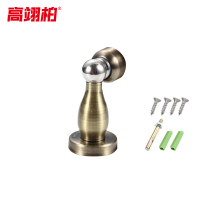 高翊柏 27010064 墙装门吸 青古铜 打孔款 201不锈钢门阻器防撞门吸卫生间门挡阻门器