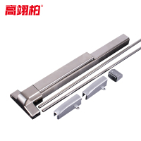 高翊柏 10030390 平推式防火门锁 天地锁 65cm 304不锈钢 消防门推杆锁 安全通道逃生门锁紧急推杠锁