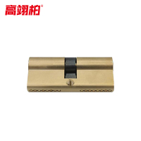 高翊柏 10030009 60铜锁芯正心(双开)带3把钥匙 防盗门大门入户门老式双面通用型防撬