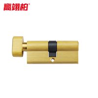高翊柏 10030100 80铜锁芯正心(单开)带3把钥匙 防盗门大门入户门老式双面通用型防撬