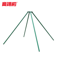 高翊柏 57020021 树木支撑架 绿色48管 2米长 1.5壁厚 四根+抱箍