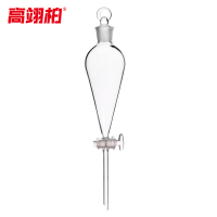 高翊柏 33010137 分液漏斗 玻璃活塞3000ml 实验室梨形油液分离分液器加液滴液漏斗
