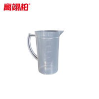 高翊柏 33010581 PP塑料量杯 1500ml 带手柄 塑料刻度量杯加厚透明杯 实验容量杯