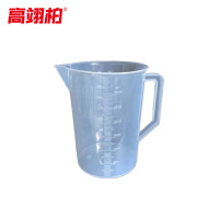 高翊柏 33010584 PP塑料量杯 3000ml 带手柄 塑料刻度量杯加厚透明杯 实验容量杯