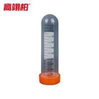高翊柏 33010869 一次性螺口离心管 50ml螺圆(50个/包)塑料刻度试管样品管培养管种子瓶