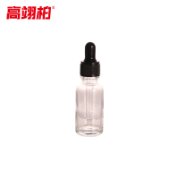 高翊柏 33010784 胶头滴瓶 15ml透明 玻璃精油瓶点滴瓶样品滴管瓶 10个装