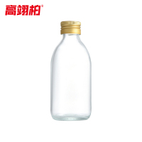 高翊柏 33010830 玻璃试剂瓶 250ml手拧盖 液体分装瓶密封样品瓶取样瓶小药瓶