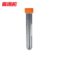 高翊柏 33010862 一次性螺口离心管 10ml螺圆(100个/包)塑料刻度试管样品管培养管种子瓶