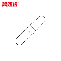 高翊柏 32040165 尘推金属支架 黑色60cm 尘推支架尘推配件 拖把撑子平拖铁架支撑架 10个起订