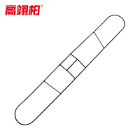 高翊柏 32040167 尘推金属支架 黑色90cm 尘推支架尘推配件 拖把撑子平拖铁架支撑架 10个起订