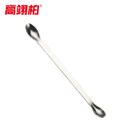 高翊柏 33011065 201不锈钢多用勺 22cm双头匙 微量勺刮铲实验室试剂取样勺