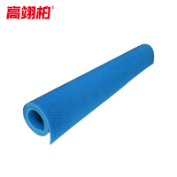 高翊柏 32010051 PVC镂空防滑垫 5mm厚*1.2m宽*1m*蓝色 加厚款 S形浴室塑胶防水地毯多拍不截断