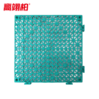 高翊柏 32010082 pvc防滑垫 绿色30*30cm*厚1.5cm 自由拼接浴室脚垫地垫隔水疏水卫生间淋浴可剪裁