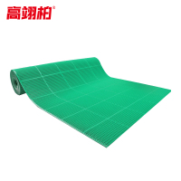 高翊柏 32010503 PVC内六角镂空地垫 绿色*1.6m宽*1m 厕所卫生间防滑垫耐磨游泳池隔水垫