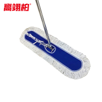 高翊柏 32040013 尘推 蓝色90cm 大号棉线平板拖把工厂商场可替换布头 保洁车间排拖地拖