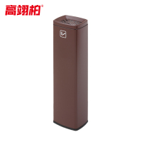 高翊柏 32030297 座地烟灰柱 高款-咖啡色 酒店大堂立式商场电梯厅不锈钢立式户外烟灰桶