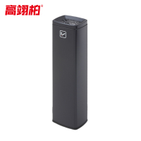 高翊柏 32030310 座地烟灰柱 短款-磨砂黑 酒店大堂立式商场电梯厅不锈钢立式户外烟灰桶