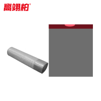 高翊柏 32030697 抽绳垃圾袋 黑色 45*50cm 5g 特厚款 75个/包 自动收口手提式抽绳清洁袋