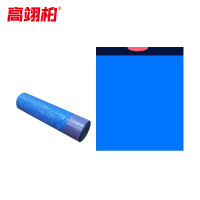 高翊柏 32030705 抽绳垃圾袋 蓝色 45*50cm 5g 特厚款 75个/包 自动收口手提式抽绳清洁袋