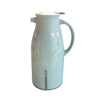 JEKO&JEKO 大容量保温壶开水瓶玻璃内胆家用热水瓶保温瓶办公室水壶暖瓶保温杯暖水瓶1.6L蓝色 SWH-1604