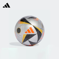 adidas欧洲杯决赛阶段 比赛/训练用足球阿迪达斯官方IX4046 金属银/金/黑色/红荧光 5号球