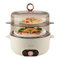 联创(Lian) 多功能电蒸锅 电火锅 电煮锅三层蒸锅 DF-BL9028M