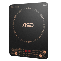 爱仕达ASD 电磁炉爆炒智能触控式大线盘家用多功能大火力电磁炉2100w电磁灶AI-F21C217