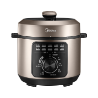 Midea/美的 MY-E4403电压力锅家用旋钮款机械式开盖煮4L升电高压锅