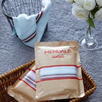 梦洁家纺 雅柔纯棉面巾 32*70cm 2条装