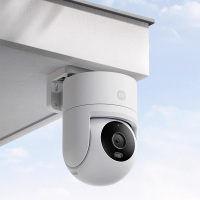 小米(MI) 室外摄像头4C 米家智能摄像机家用监控器360度无死角500万像素手机远程全彩夜视防尘防水双向语音