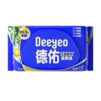 德佑 湿厕纸 三重植萃如厕清洁卫生湿巾安全无刺激 80片/包*2包
