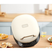 美的(Midea)电饼铛MC-JKC3078烤饼机上下盘可拆洗煎烤机烙饼锅三明治早餐机加深烤盘大火力家用烤肉加深烤盘