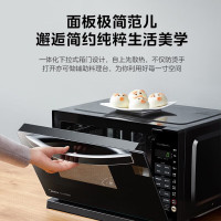美的(Midea) 微波炉M3-208E 智能变频 微波炉光波炉烤箱 微烤一体机 20L平板 800W速热