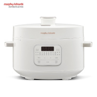 摩飞电器(Morphyrichards)电压力锅 智能高压锅 压力电饭煲高压电饭锅电压锅电火锅4升 MR8700椰奶白