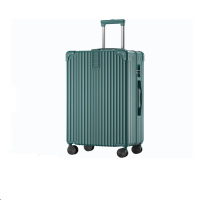 苏宁宜品 SNYP-XLX158 万向轮拉杆箱复古高颜值密码箱 绿色 24寸