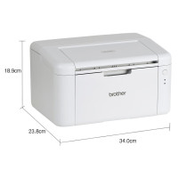 兄弟HL-L1228黑白激光打印机USB连接A4打印机小型学生学习使用家用