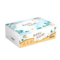 清风 抽取式面巾纸 甄选福利 支选清风 6包/提 一箱装4提