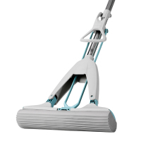 美丽雅 超细纤维胶棉拖把不锈钢材质强力除污抗菌设计国产家用HC084971