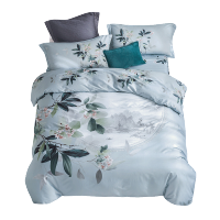 天琴 朝华活性棉套件床上用品四件套双人床TQ-T117