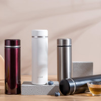 果兹GUOZI果兹316不锈钢商务直杯500ml颜色随机GZ-B50