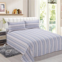 天琴 TQ-S15特织色织三件套双人床上用品套装