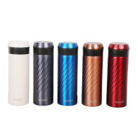 果兹(GUOZI) GZ-T01维尚·陶瓷内胆保温杯420ml颜色随机