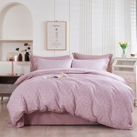 天琴 姹紫-蛋白暖绒四件套 时尚祥云印花床上套件TQ-T155