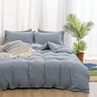 天琴 蓝田烟雨-复古麻四件套TQ-T143