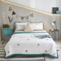 天琴TQ-B081白马时光洛卡棉夏被空调被