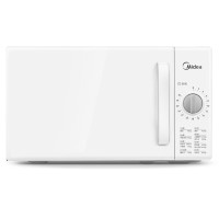 美的 midea 家用快捷微波炉 360°转盘加热 旋钮操控 精准控温 20升M100