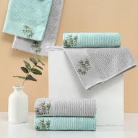 天琴 竹语毛巾 2条装TQ-Y129颜色随机