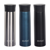 果兹(GUOZI)GZ-B19洛仕保温杯不锈钢便携车载旅行居家办公水杯420ml